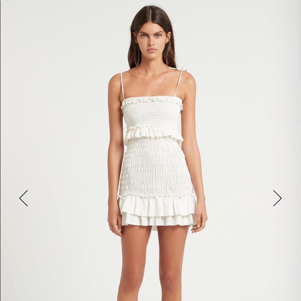 SIR India Tie Mini Dress